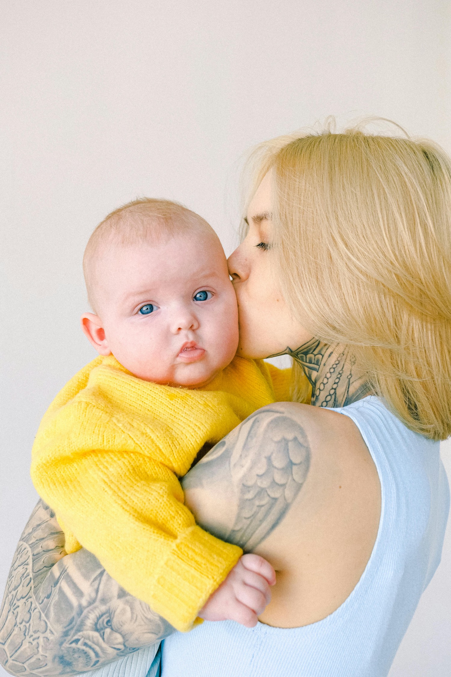 Självstående med bebis, 0-12 månader