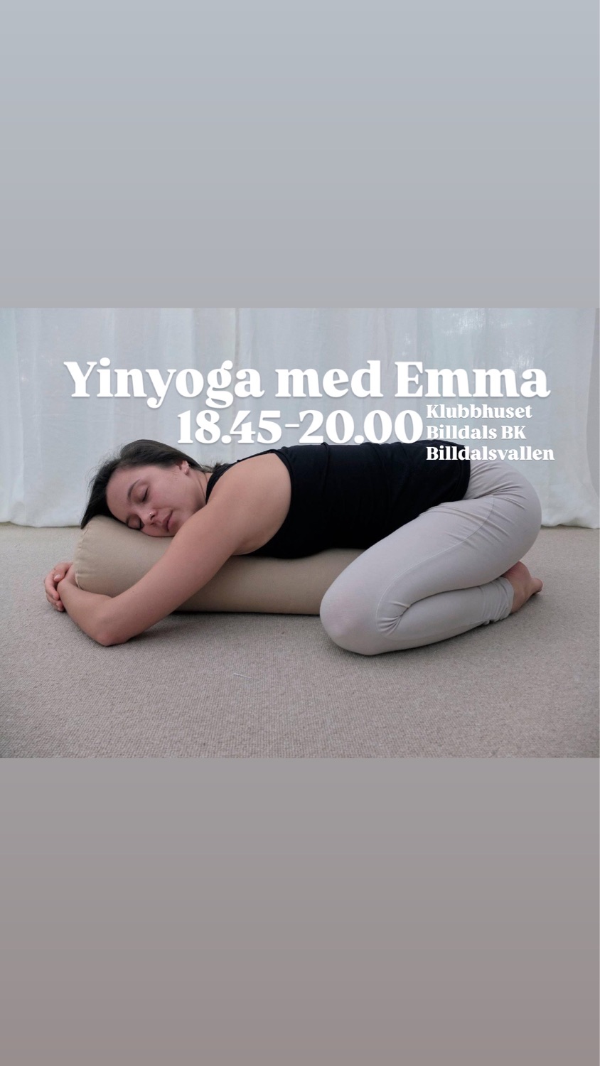 Yinyoga med Emma (Klubbhuset Billdalsvallen)