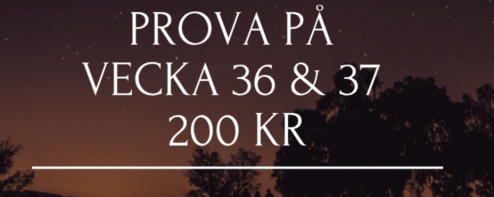 200kr Prova på Silent Meditation/ljudfil med Annelie Mayasol