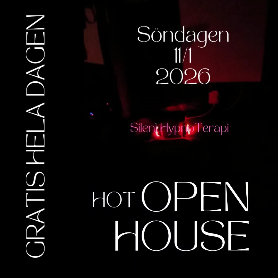 Varmt ÖPPET HUS - Kom och njut av att lyssna på ljudfil 🩷