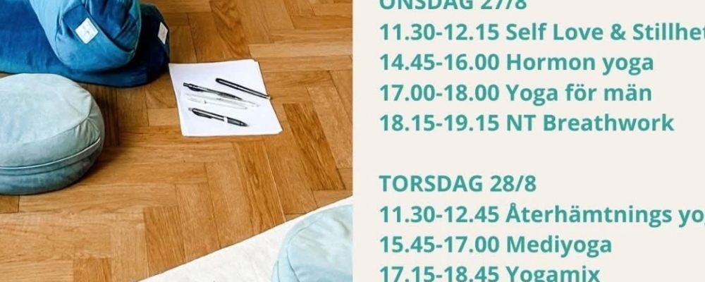 ProvaPåYOGA 25-30AUG Visby