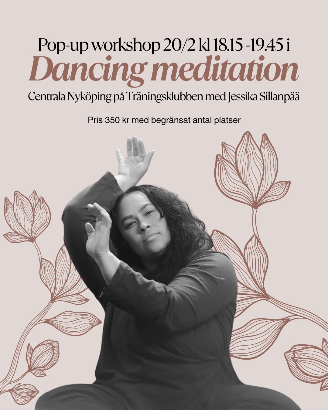 Pop-up Dancing meditation workshop på Träningsklubben 20/2