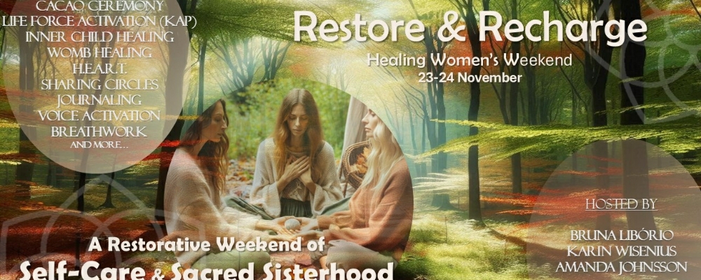 Restore & Recharge 🌿 Women's WEEKEND 💫