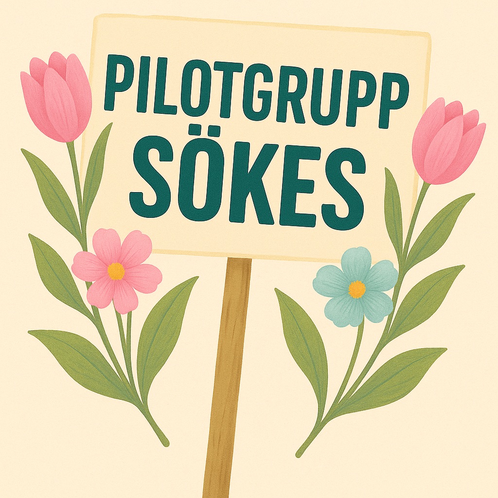 Pilotgrupp sökes