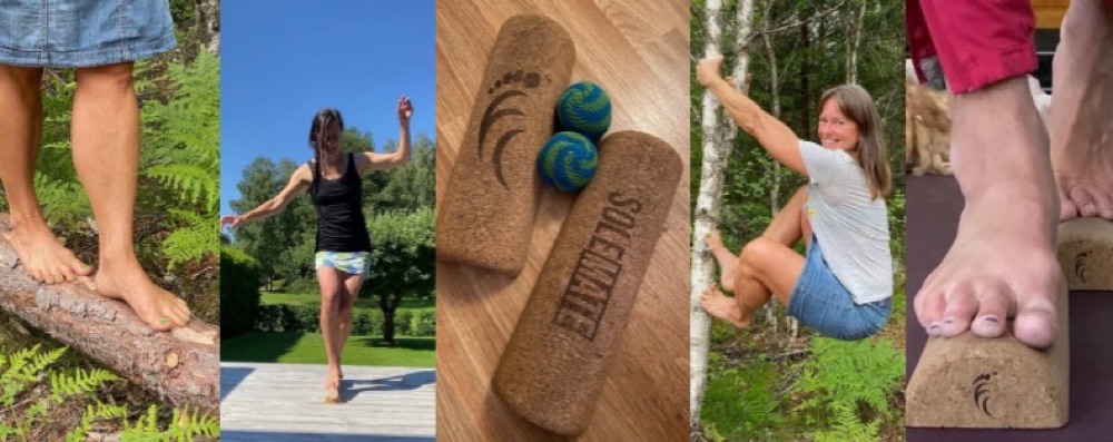 Fötter och balans i BJÖRKÖS DRAMASAL