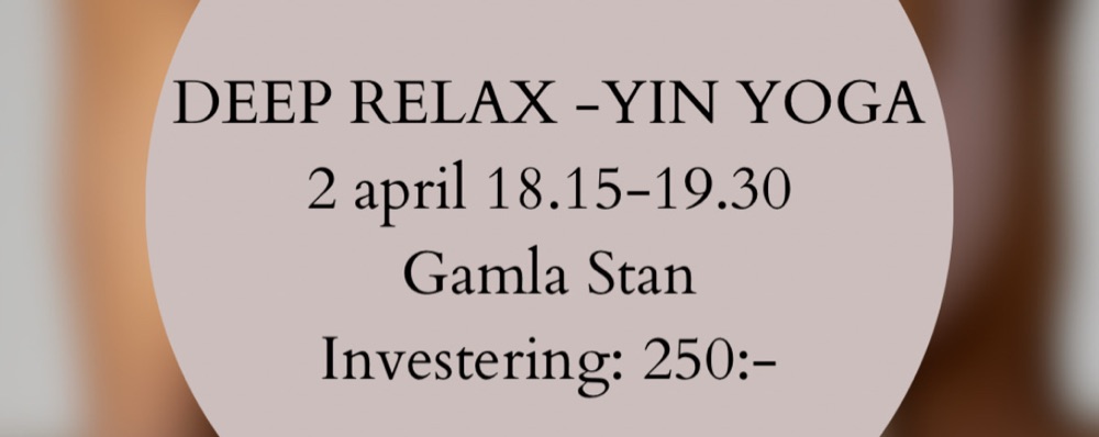 VILA - 75 min yinyoga 🧘🏼♀️