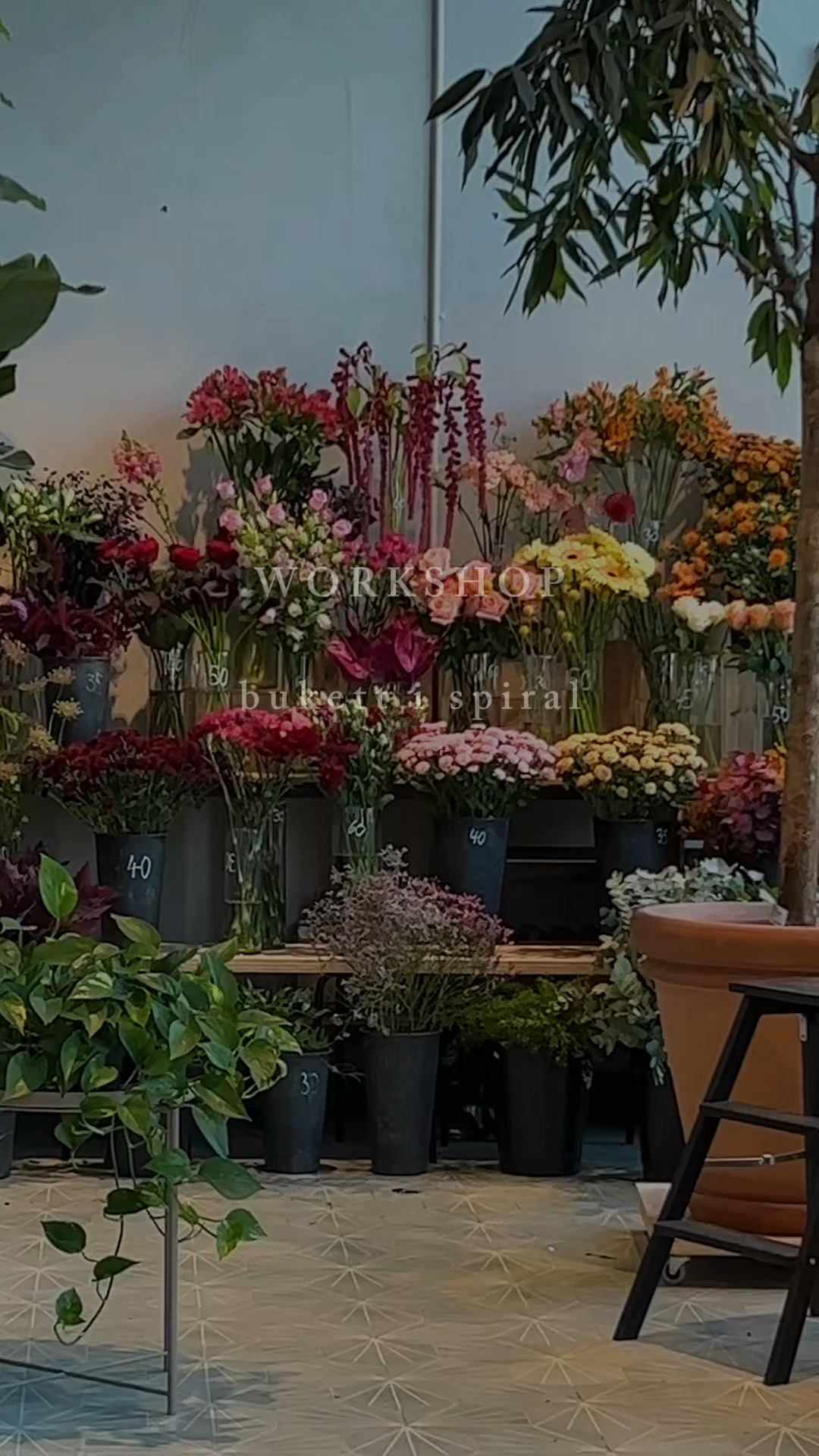 Binda vårbukett - Workshop