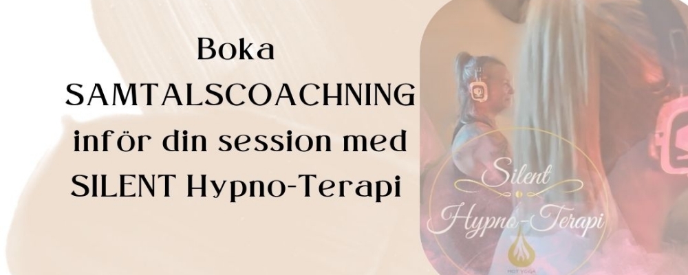 30 min Samtalscoachning individuell SILENT Hypno-Terapi