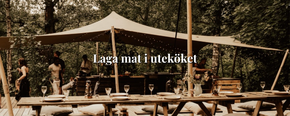 Laga mat i uteköket