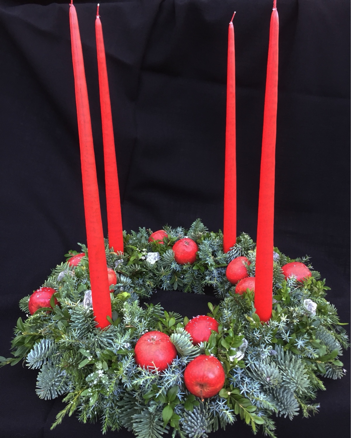 Adventsljuskrans som i Danmark