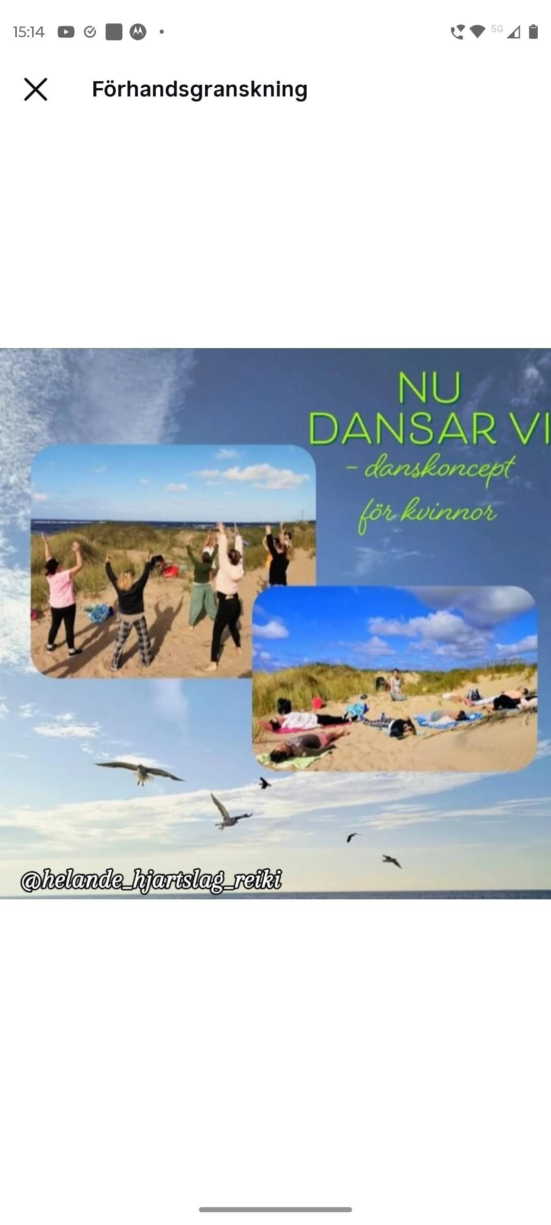 Feel Good Flow -Nu dansar vi UTE!- för kvinnor Halmstad