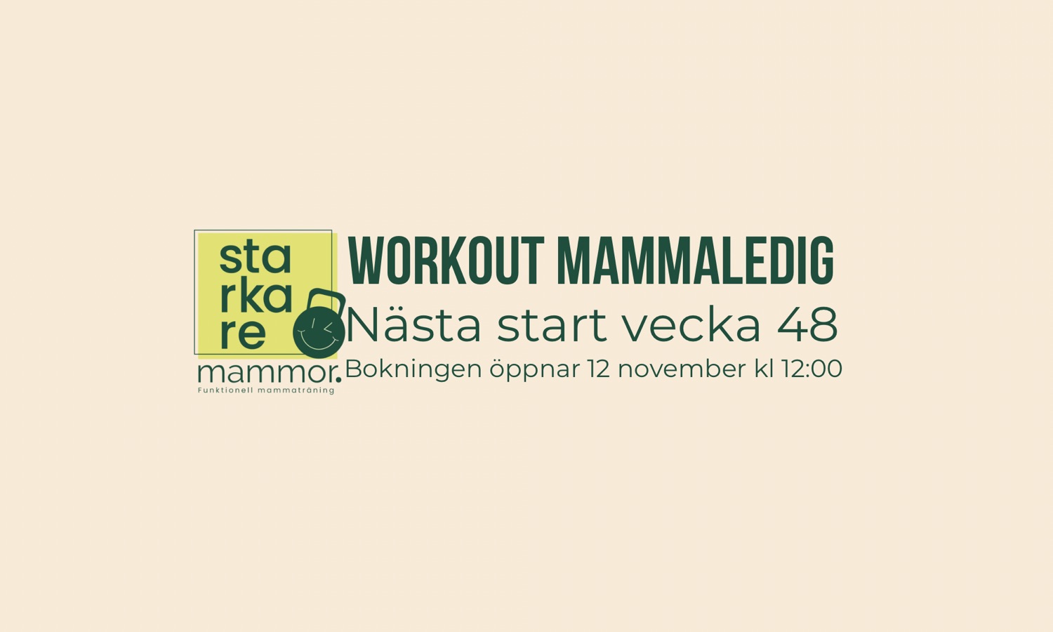 Workout Mammaledig