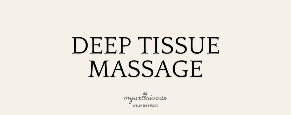 Deep Tissue Massage with Helene