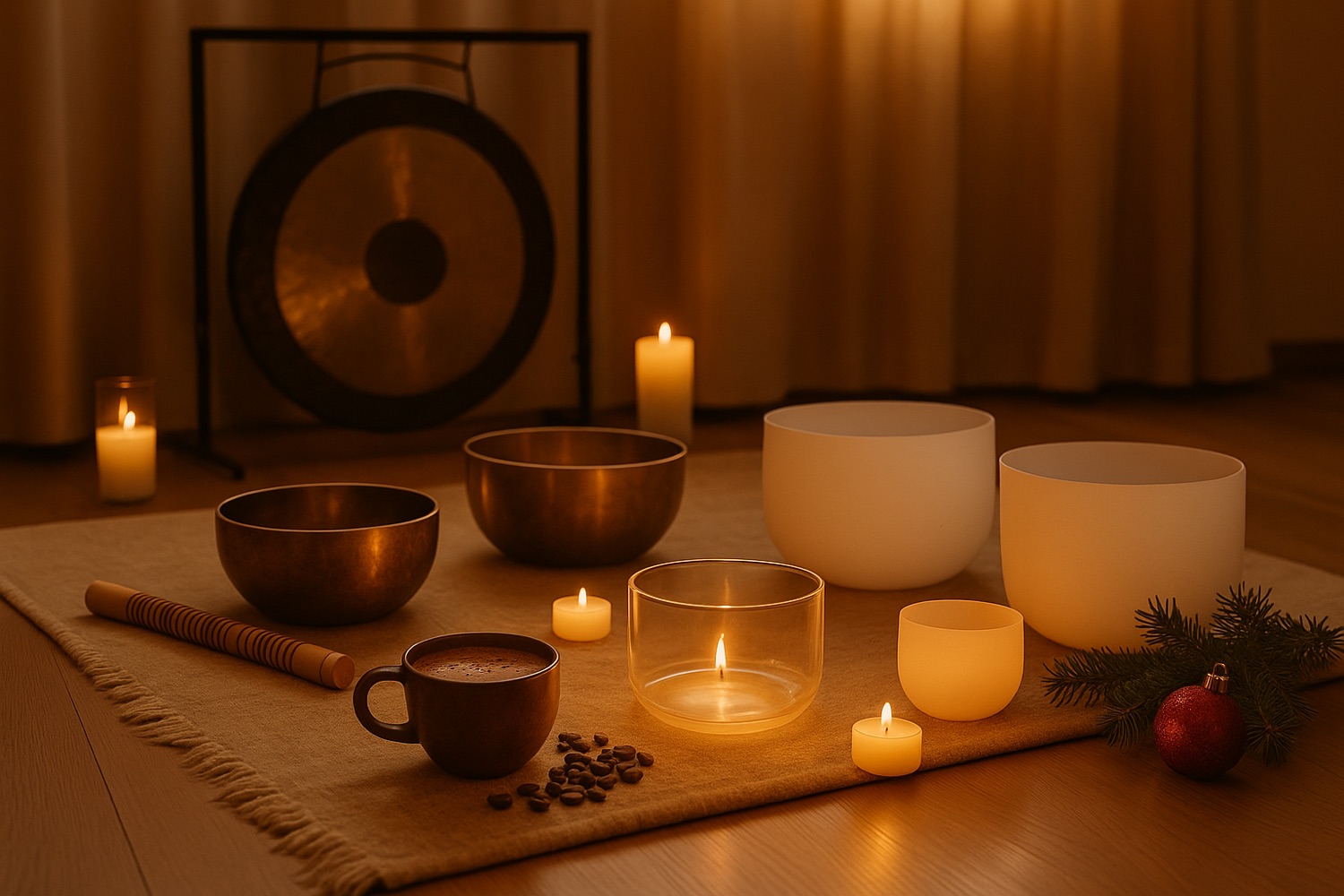 Ljudbad tillsammans med Cacao Ceremoni