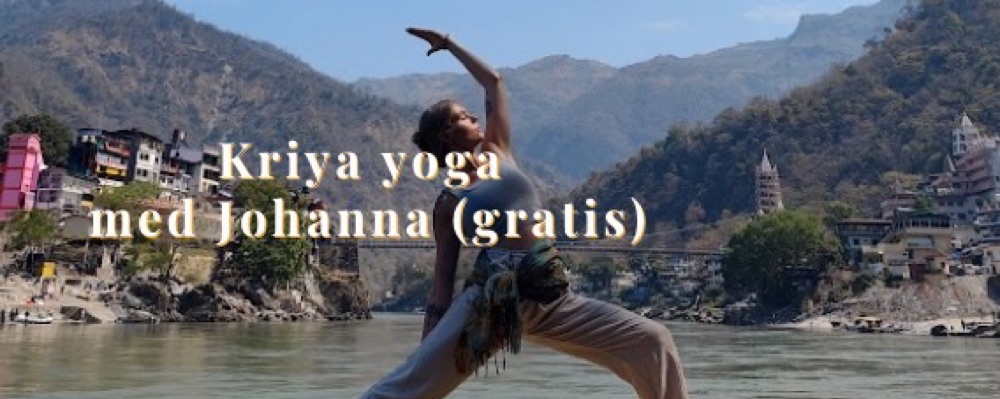 Kriya yoga med Johanna (ingår i entrén)
