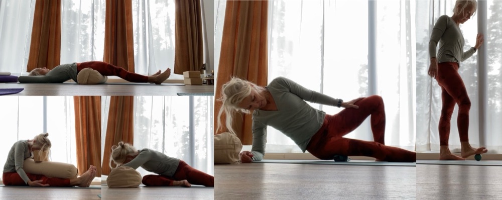 YINYOGA med YTU- bollar 90 min
