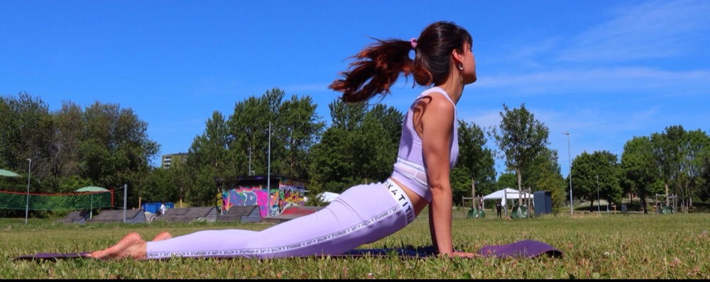 Pilates i parken