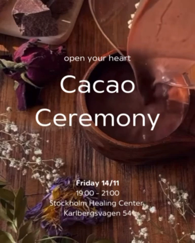 Cacao Ceremony | Stockholm Healing Center