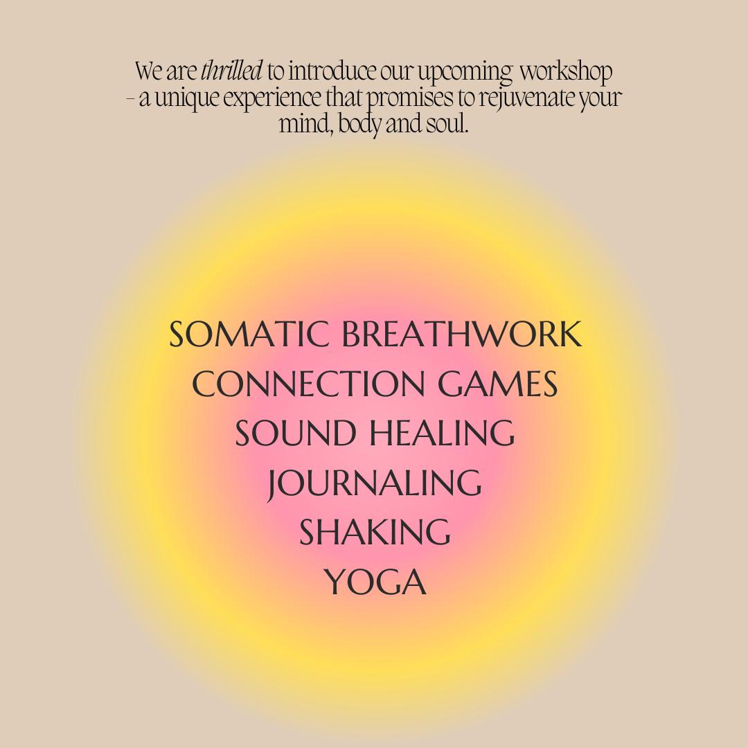 Somatic Breathwork, Movement & Sound journey