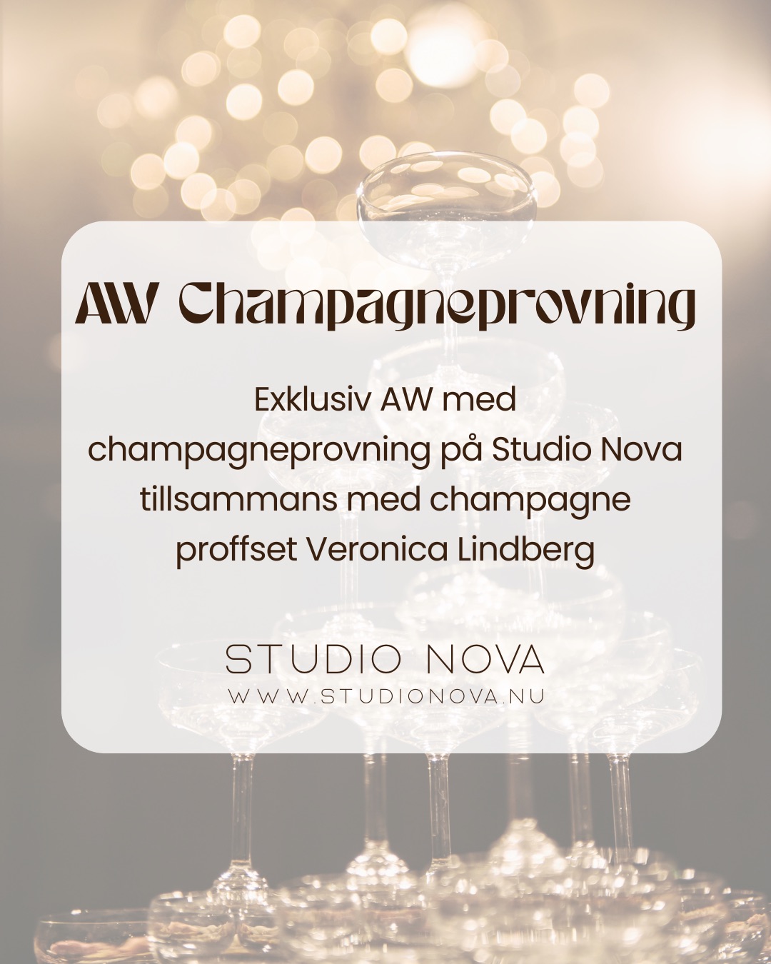 AW Champagneprovning