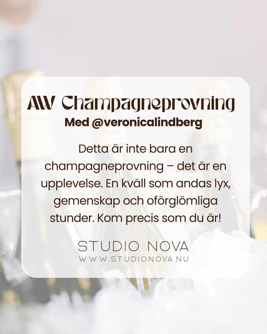 AW Champagneprovning