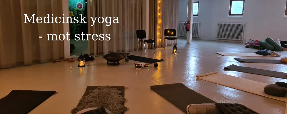 Medicinsk yoga mot stress 8 tillfällen