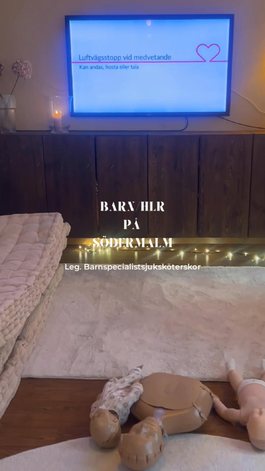 Barn- HLR, barnspecialistsjuksköterskor