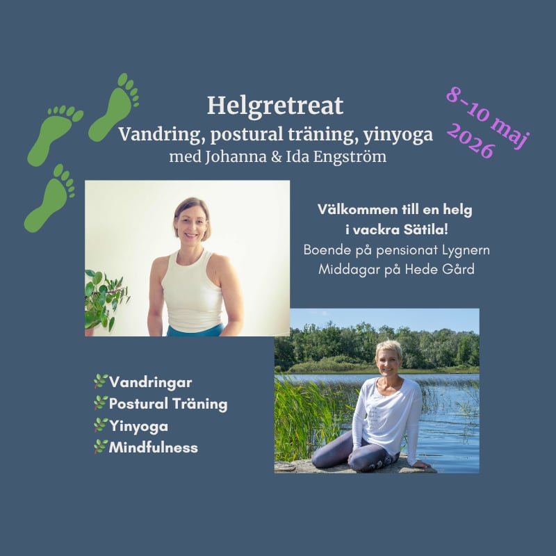 Helgretreat i Sätila - säkra din plats!