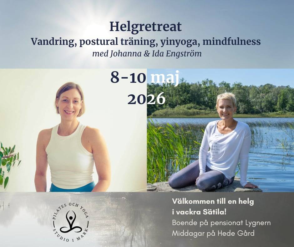 Helgretreat i Sätila - säkra din plats!