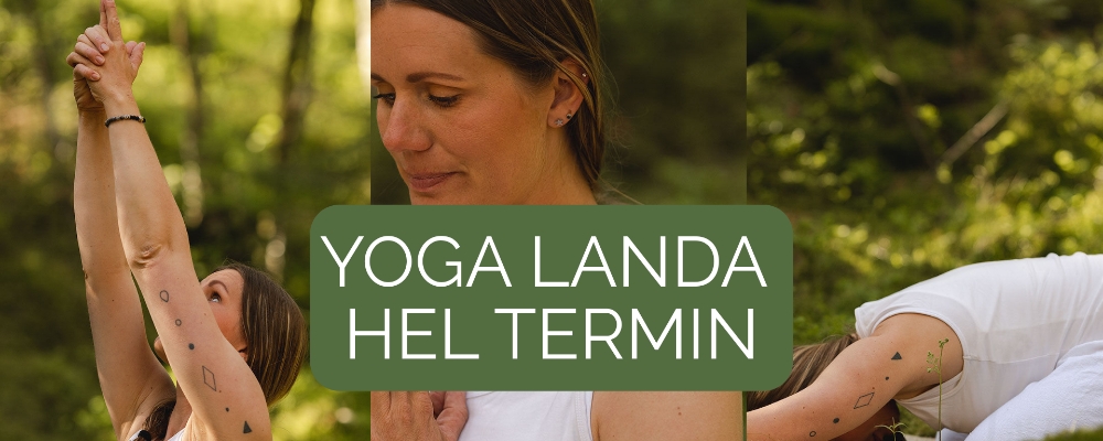 YogaLANDA HEL TERMIN. Höst2025. Onsdagar kl.18.00-19.15.