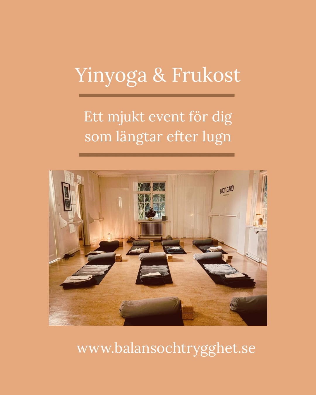 Yinyoga & Frukost – en mjuk lördagsförmiddag.