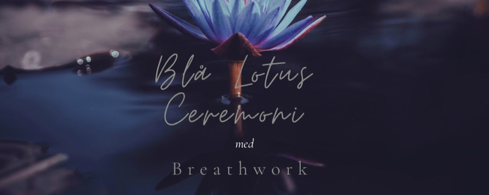Blå Lotus ceremoni med Breathwork - Studio Essence of Me