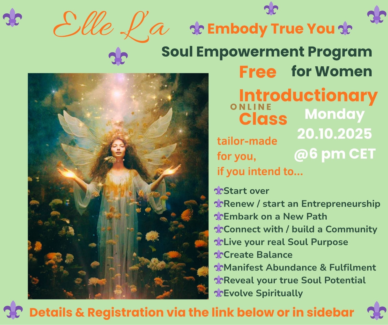 ⚜️Free Intro⚜️ElleL’a⚜️Embody True You⚜️