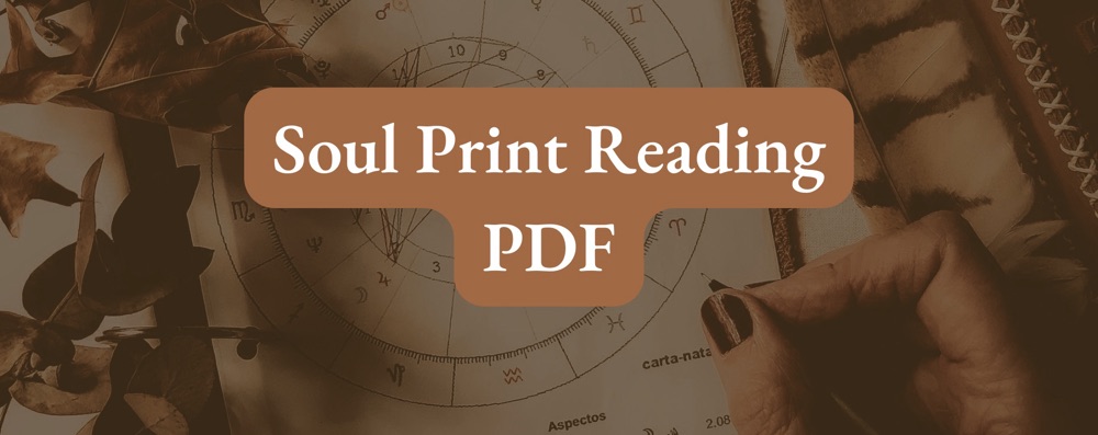 Soul Print Reading (stor skriftlig PDF)