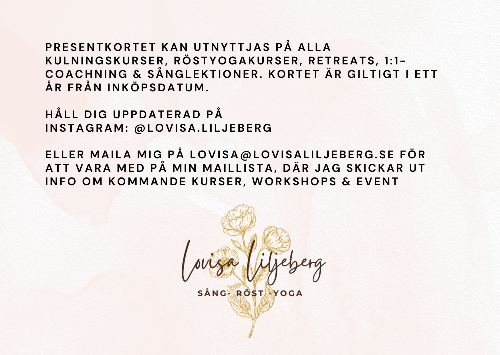 Presentkort