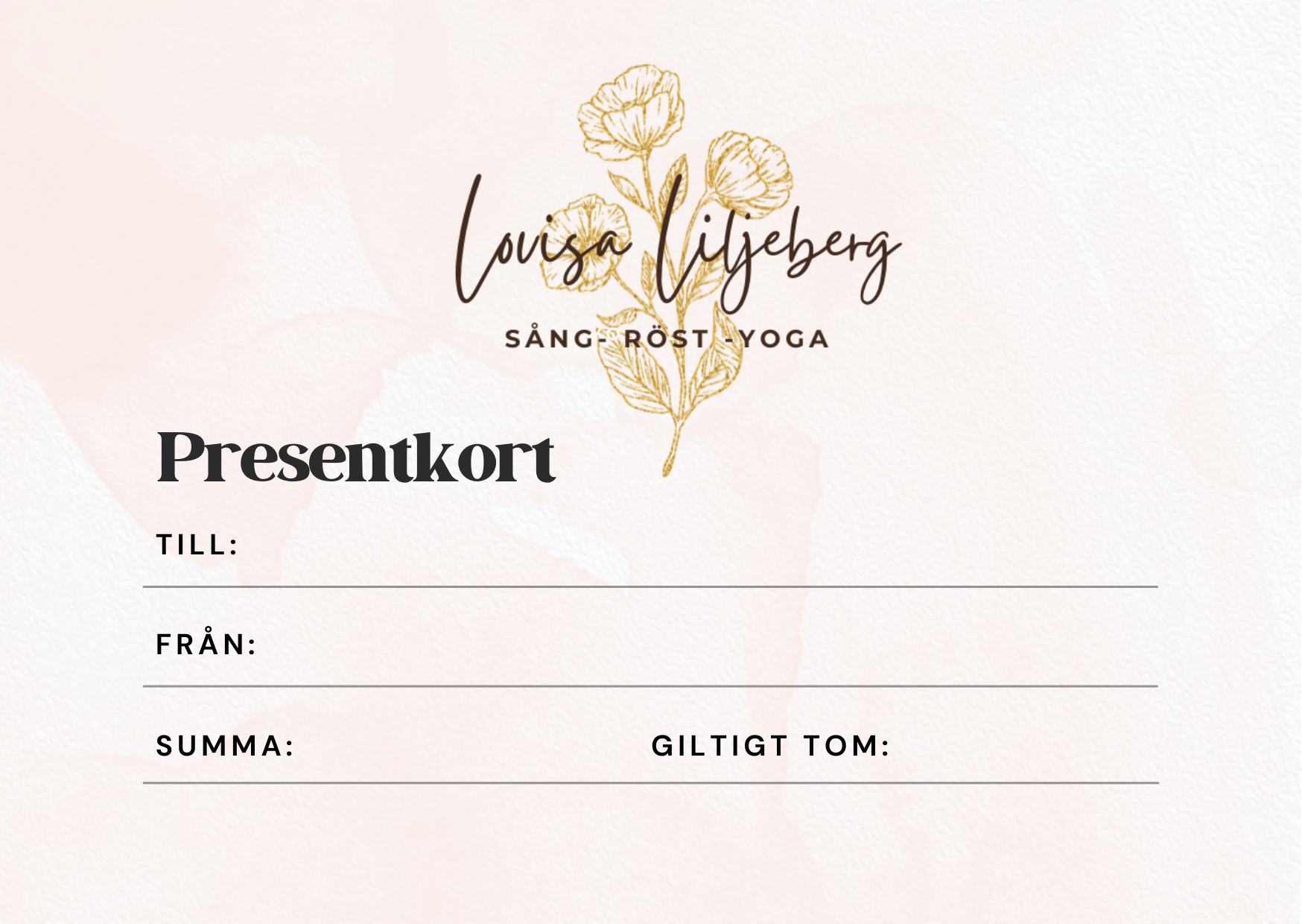 Presentkort