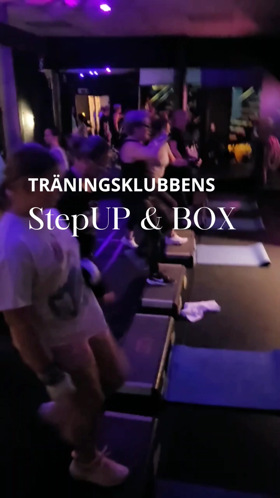 StepUP & BOX (Lätt dansant ) med Annelie Mayasol