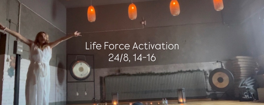 Life Force Activation, 24 Aug, 14-16
