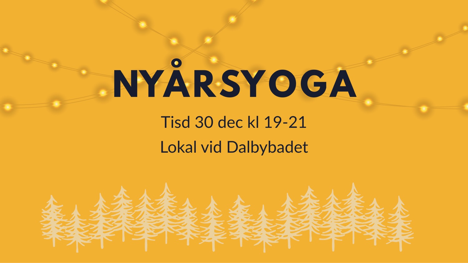 Nyårsyoga