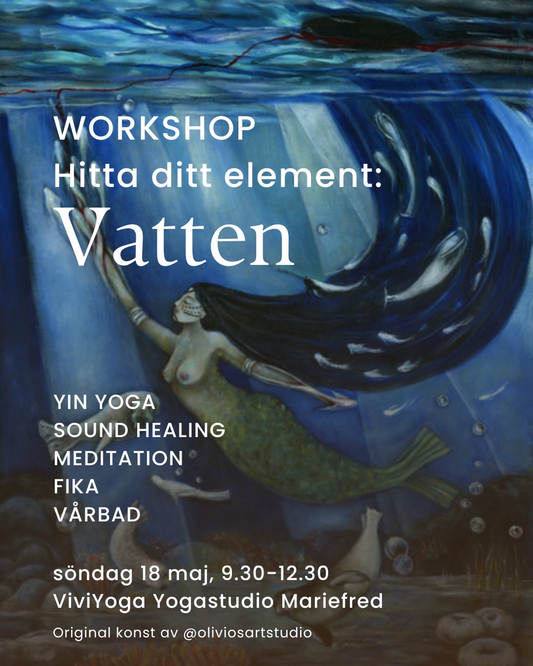 Workshop: Hitta ditt element i VATTEN med Rebecca