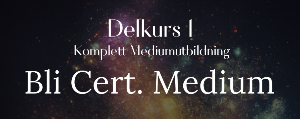 Mediumutbildning delkurs 1