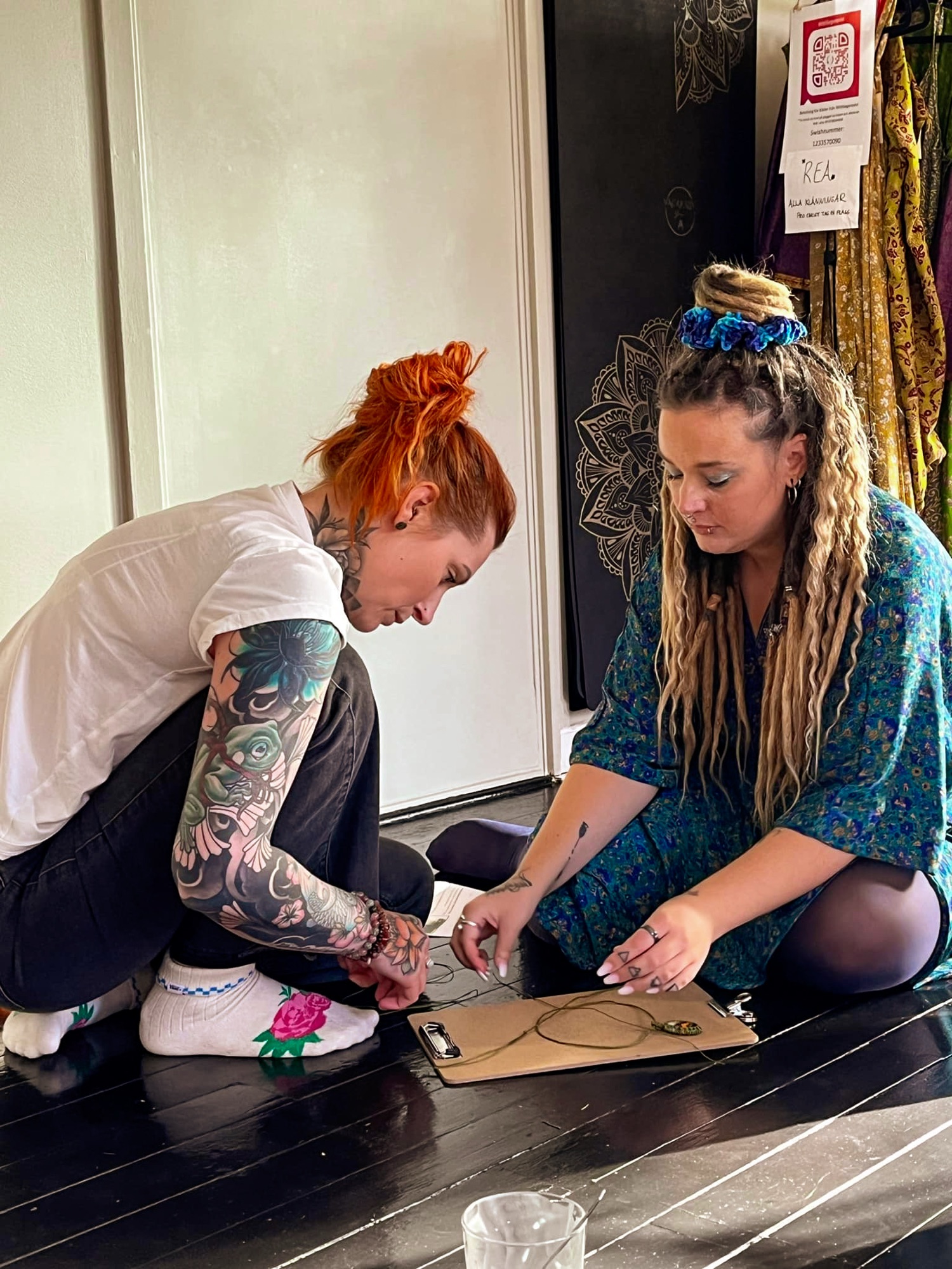 Makramé-workshop: skapa ditt eget energismycke