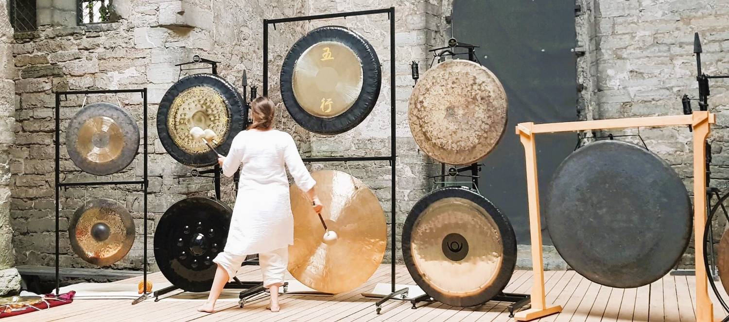 13 mars storslaget Gongbad med över 20 st gongar