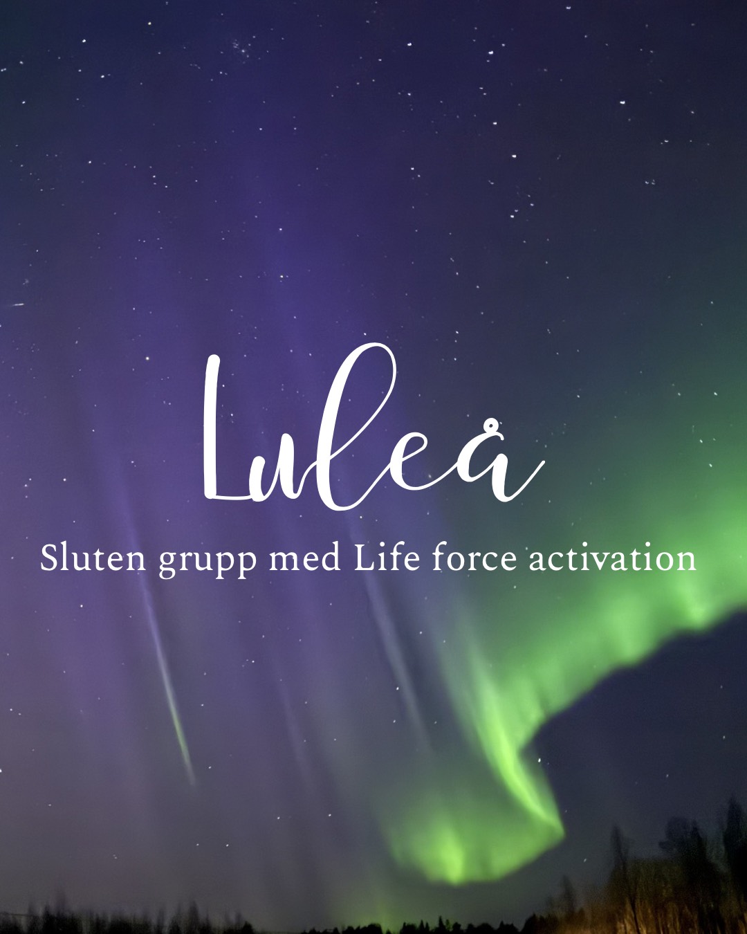 Life force activation - Sluten grupp