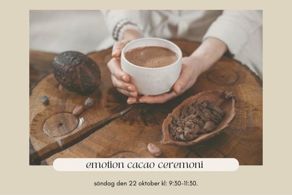 Emotional cacao ceremony