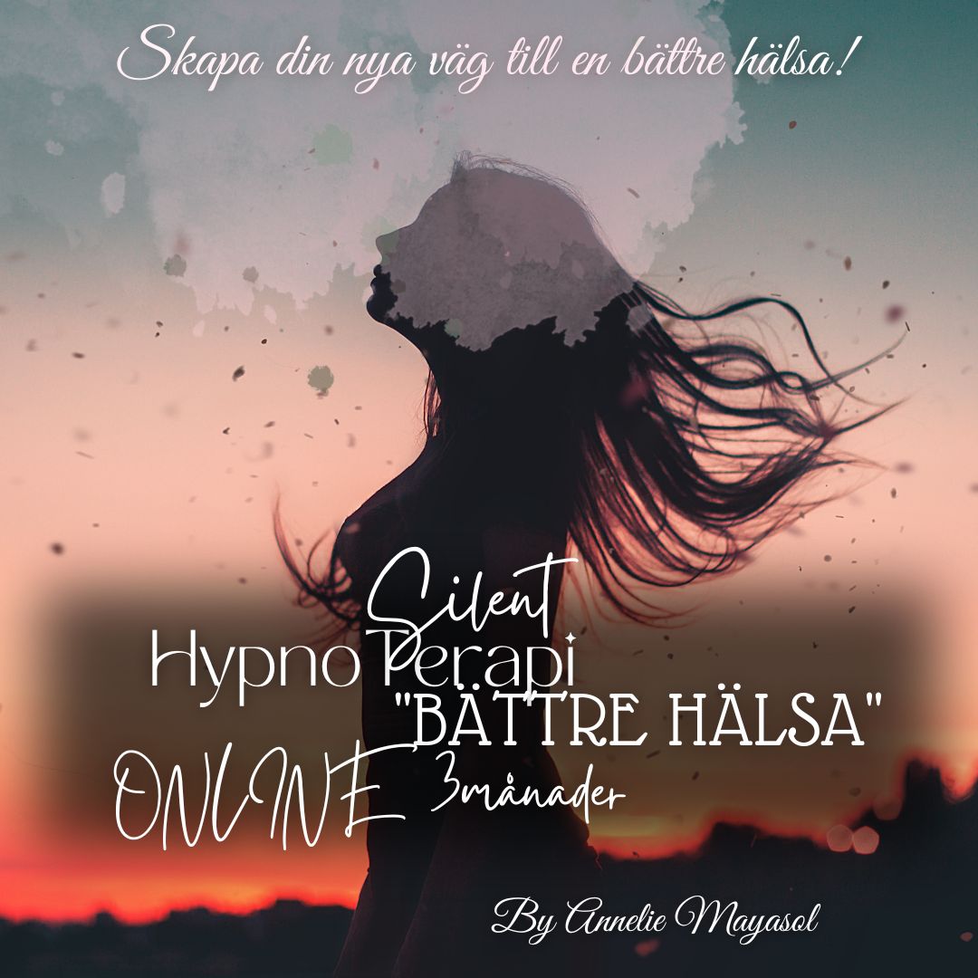 ONLINE HypnoTerapi "Vägen till en bättre hälsa " 3 månader