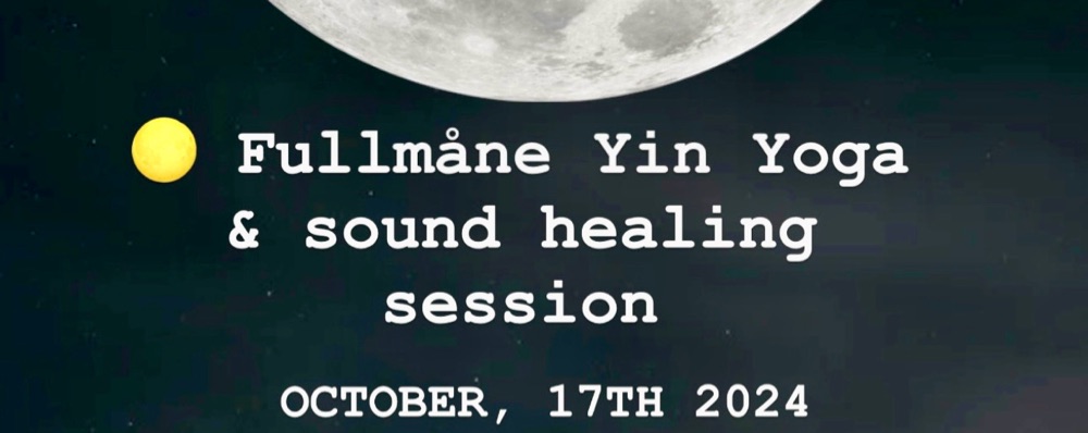 🌕 Full Moon Yin Yoga & Sound Healing