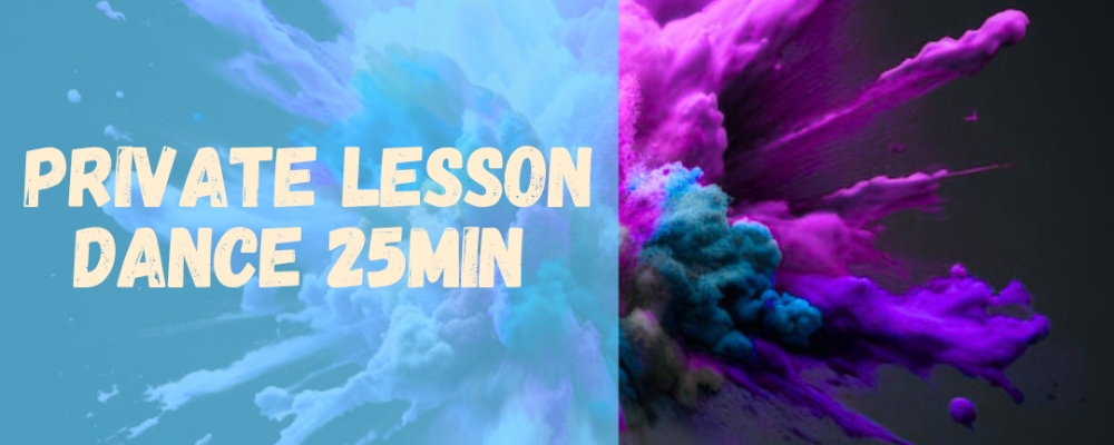 PRIVATE LESSON - Live on zoom (25min)