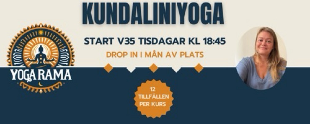 Kundaliniyoga, start 27 aug, 12ggr, med Amanda