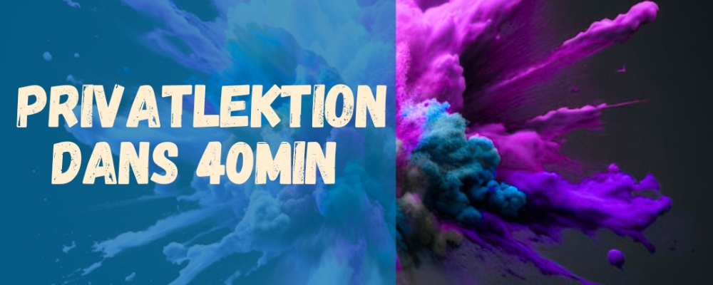 PRIVATLEKTION DANS ONLINE (40 min)